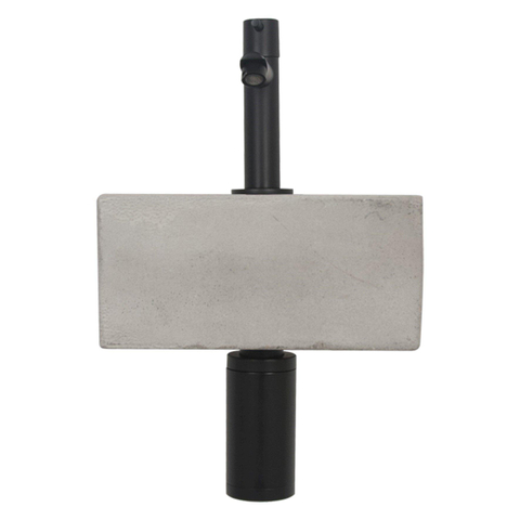 Differnz Jukon pack lave-mains – 38,5 x 18,5 x 9 cm – béton gris – robinet noir SW205843