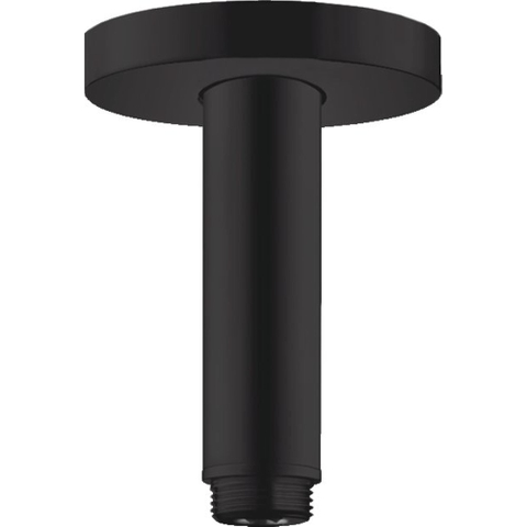 Hansgrohe Plafondbevestiging S - 100 mm - mat zwart SW358882