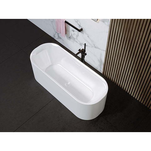 Riho Devotion vrijstaand bad - 180x70x60cm - acryl - glans wit OUTLETSTORE STORE40879