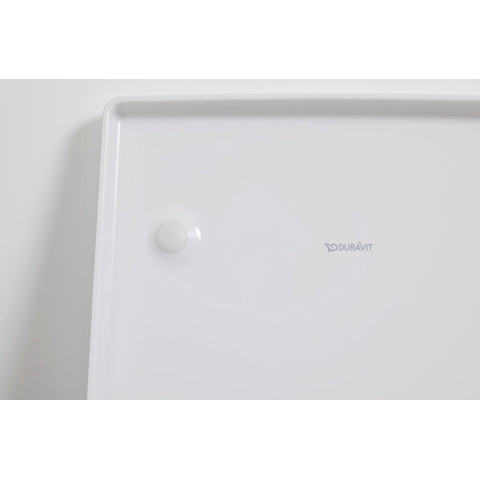 Duravit Viu Abattant WC avec couvercle softclose blanc SW297115