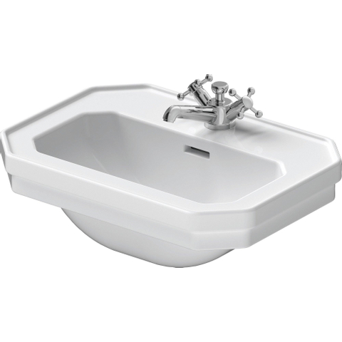 Duravit Serie 1930 Fontein - 500x195x365mm - 1 kraangat overloop - wit 0293288