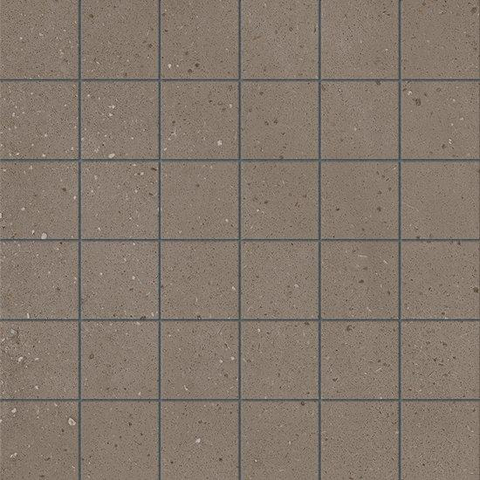 Ceralto Ivarno Core Mozaïektegel - 30x30cm - 6.5mm - Dark beige mat SW1578828