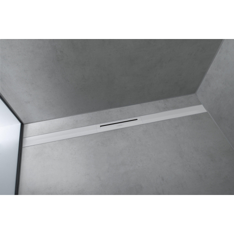 Hansgrohe RainDrain Flex Douchegoot - 100cm - inkortbaar - mat wit SW1590394