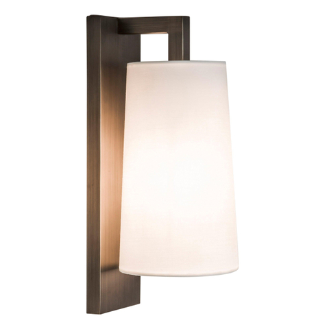 Astro Lago 280 Applique murale 28x11.3x13.5cm IP44 douille E27 bronze SW378153