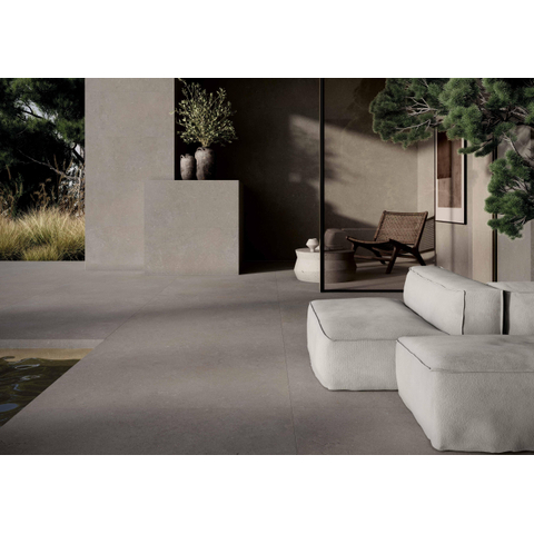 Terravito Selvico Keramisch parket wand- en vloertegel - 60x120cm - 9mm - Greige SW1579472