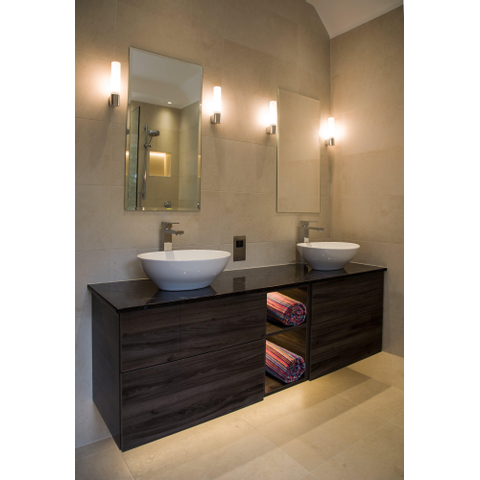 Astro Bari Applique murale 20x4x6,3cm IP44 douille G9 chrome SW75517