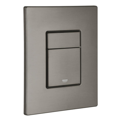Grohe Skate Cosmopolitan Bedieningsplaat - dualflush - horizontaal/verticaal - kunststof - brushed hard graphite (antraciet) SW107593