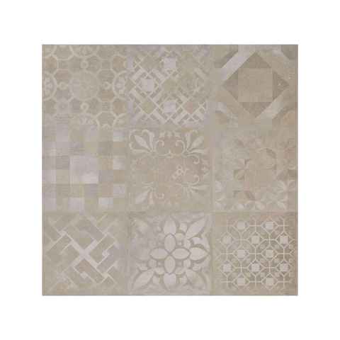 Ceralto Minuta R11 Bande décorative - 60x60cm - 9.5mm - Cimentine SW93859