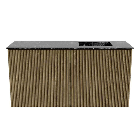 Mondiaz JOYA-DLUX 80cm toiletmeubel - kleur Dusk - Wastafel FAYE positie Rechts Zonder kraangat kleur Lava. SW1423241