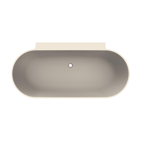 Arcqua Havana Baignoire semi-autoportante - 170x80cm - argile mate SW1224193