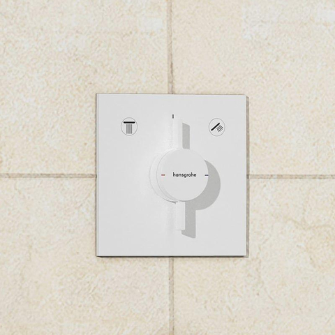 Hansgrohe Duoturn E mitigeur encastré pour 2 fonctions mat blanc SW918600