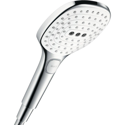 Hansgrohe Raindance Select E - select - 120 - ecosmart - 3jet - handdouche - hoogglans chroom 0450697