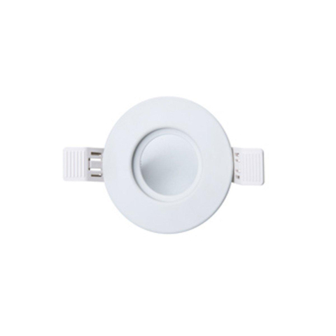 Interlight LED spot set IP65 dimbaar rond 90mm met driver 36° richtbaar wit 4246933