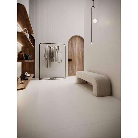 Terravito Selvico Keramisch parket wand- en vloertegel - 120x120cm - 9mm - Bone SW1579501