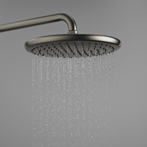 GROHE Vitalio Start doucheset - met thermostaat - geborsteld hard graphite (antraciet) SW1590101