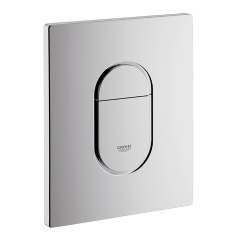 Villeroy & Boch Avento Closet inclusief inbouwreservoir en bedieningsplaat verticaal - chroom (wit) SW213540