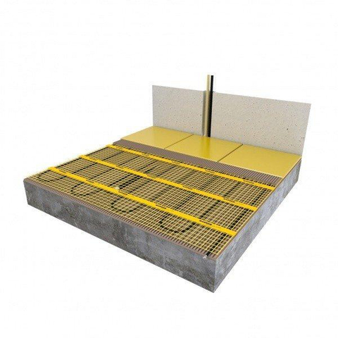 Set de chauffage par le sol électrique Magnum Mat - 900 watt - 6,0 m2 - avec thermostat WiFi blanc 7457804
