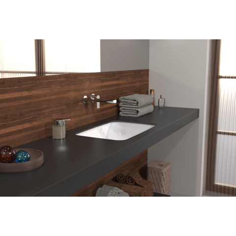 Villeroy & Boch Architectura onderbouwwastafel - 62x42cm - zonder kraangat - zonder overloop - White Alpine (glans wit) SW762335