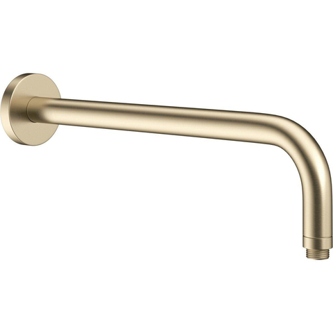 Crosswater MPRO Regendoucheset Inbouw - 20cm hoofddouche - wandarm - staafhanddouche - geborsteld messing (goud) SW223265