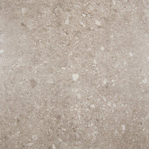 Vtwonen Composite vloer- en wandtegel - 120x120cm - 9mm - gerectificeerd - terrazzo - mat dark grey (grijs) SW496967
