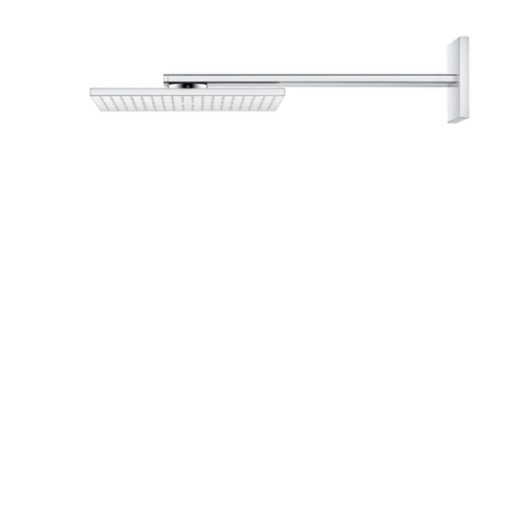 Hansgrohe AXOR ShowerSolutions pomme de tête 300/300 1jet avec bras de douche 45cm 30x30cm chrome SW241745