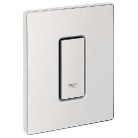 GROHE Skate cosmopolitan plaque de déclenchement pour urinoir incluant partie fonctionnelle mécanique blanc 0729233