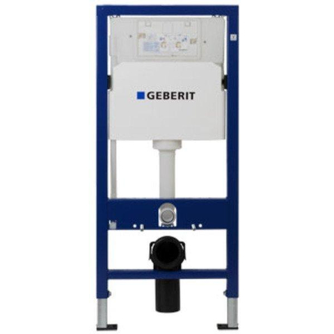 Villeroy & Boch Architectura toiletset Geberit inbouwreservoir toiletzitting Delta25 bedieningsplaat - glans wit SW225874