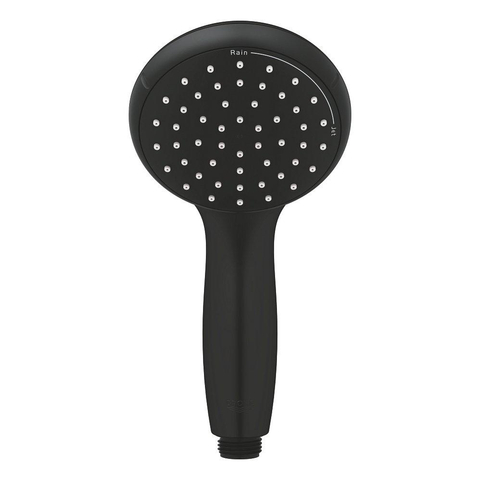 Grohe Vitalio Start Handdouche - 2 straalsoorten - diameter 10cm - matte black (mat zwart) SW924743