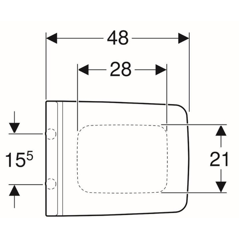 Geberit Xeno2 abattant de WC avec couvercle avec softclose topfix blanc SW417460