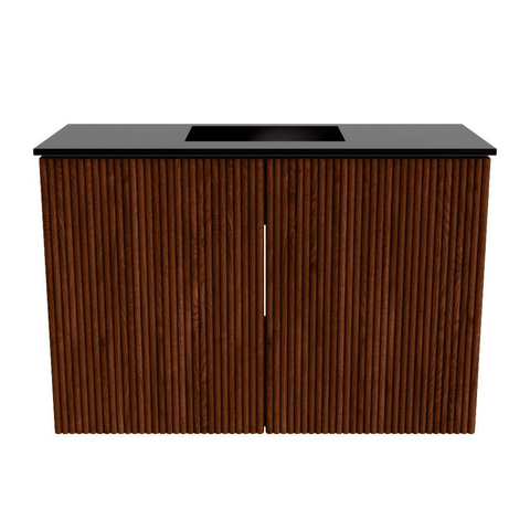 Mondiaz JOYA 60cm meuble de toilette - couleur Ruby - Lavabo FAYE position Milieu Sans trou de robinet couleur Urban SW1421796