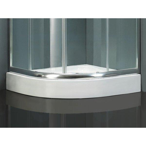 Marenza Casus Douchebak - 80x80x15cm - kwartrond - wit TWEEDEKANS OUT14909