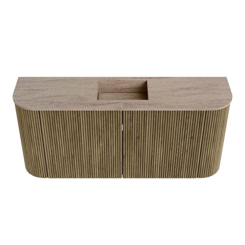 Mondiaz JOYA-DLUX 93.2cm toiletmeubel - ronding links en rechts kleur Dusk - Wastafel FAYE positie Midden 1 kraangat kleur Saba. SW1426100