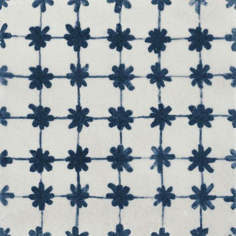 Ceralto Ricordo Marmo Vloertegel - 15x15cm - 10mm - glans - BLU SW1591608