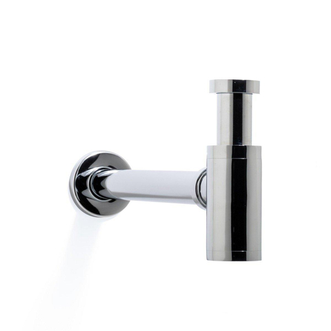 Grohe Euro Fonteinset - 37x18cm - gebogen kraan - Saniclass sifon - afvoerplug - wit/chroom SW679981