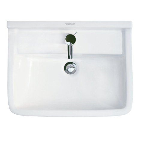 Duravit Starck 3 Philippe Starck - 3 wastafel - 55x43cm - wit 0312509