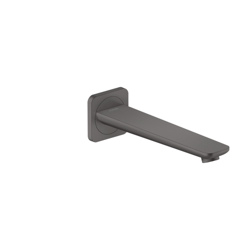 Hansgrohe Axor citterio c Baduitloop - voorsprong 22.2cm - zwart chroom SW1152136