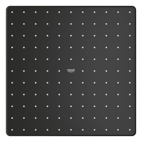 GROHE Rainshower Mono 310 douche de tête - 31x31cm - 1 jet - phantom black (noir) SW1477561