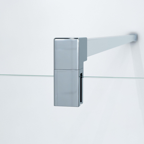 Saniclass Bellini Douche à l'italienne 90x200cm profil chromé et verre de sécurité anti-calcaire chrome SW1009