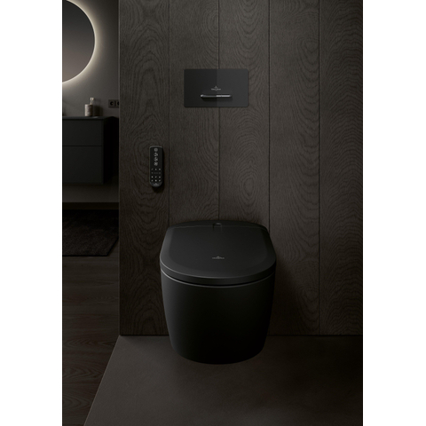 Villeroy & Boch Viconnect bedieningsplaat supreo - 260x153x117mm - zwart SW1387251