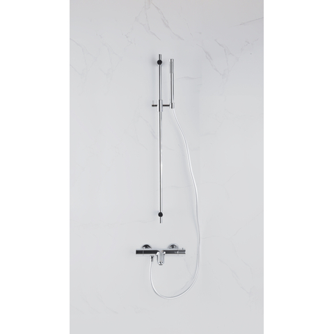 Fortifura Calvi thermostatische badkraan - hoogglans chroom SW720223