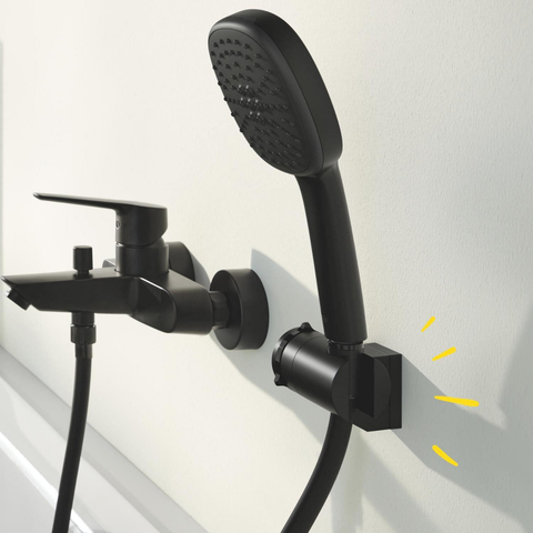 Grohe Vitalio Handdouchehouder - verstelbaar - matte black (mat zwart) SW1126488