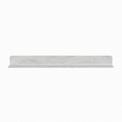 Mondiaz SPOT spiegel – Ø120 cm – met planchet – Opalo (wit marmer) SW1235151