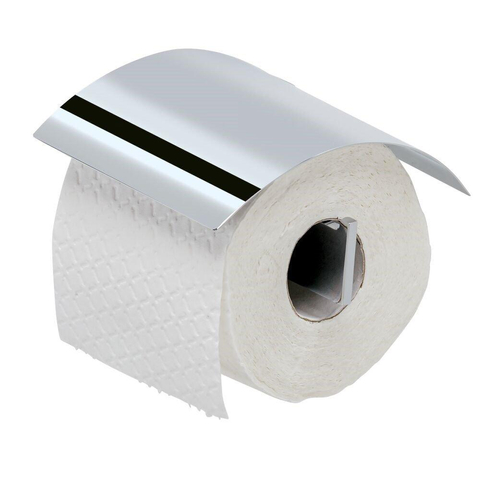 Geesa Modern Art Porte-rouleau de papier toilette avec clapet Chrome 0650149