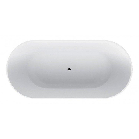 Riho Bilbao Baignoire îlot - 150x75cm - solid surface - blanc mat SW241482