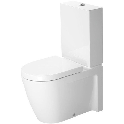 Duravit Starck 2 cuvette pour réservoir apparent vario avec fixation dissimulée sans réservoir blanc 0295871