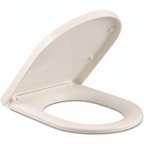 QeramiQ Dely Swirl Wandclosetset - 36.5x53cm - diepspoel - rimless - softclose zitting - linnen SW1590131