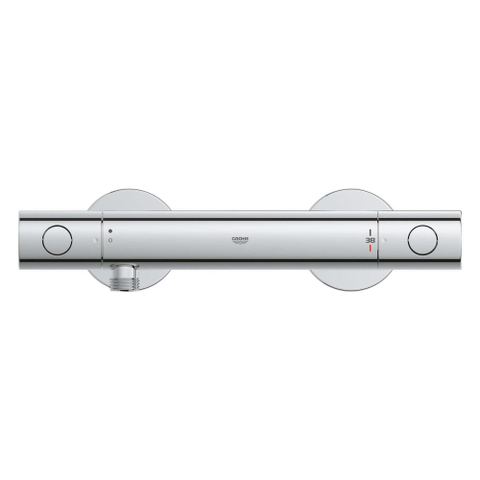 GROHE Grohtherm 800 mitigeur de douche cosmopolite thermostatique sans inverseur avec maillons chrome SW444350