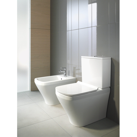 Duravit Durastyle Lunette cuvette rallongé avec couvercle et amortisseur blanc SW54214