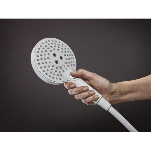 Hansgrohe Raindance Select S - showerpipe - 240 - 1jet PowderRain - met thermostaat - mat wit SW297297
