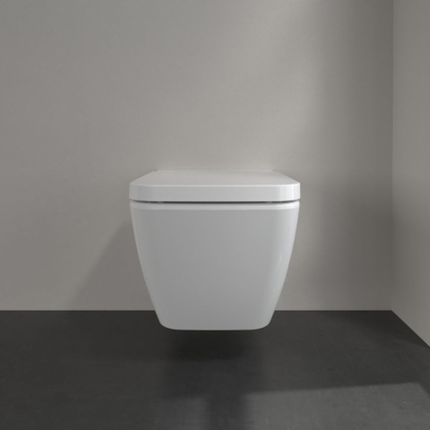 Villeroy & Boch finion wandcloset - diepspoel DirectFlush - 37.5x56cm CeramicPlus - White Alpine (glans wit) SW106540